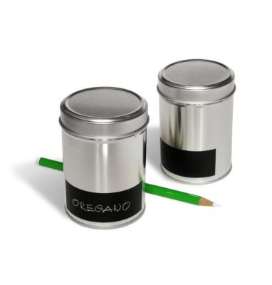 Spice containers set of 6 Side by Side